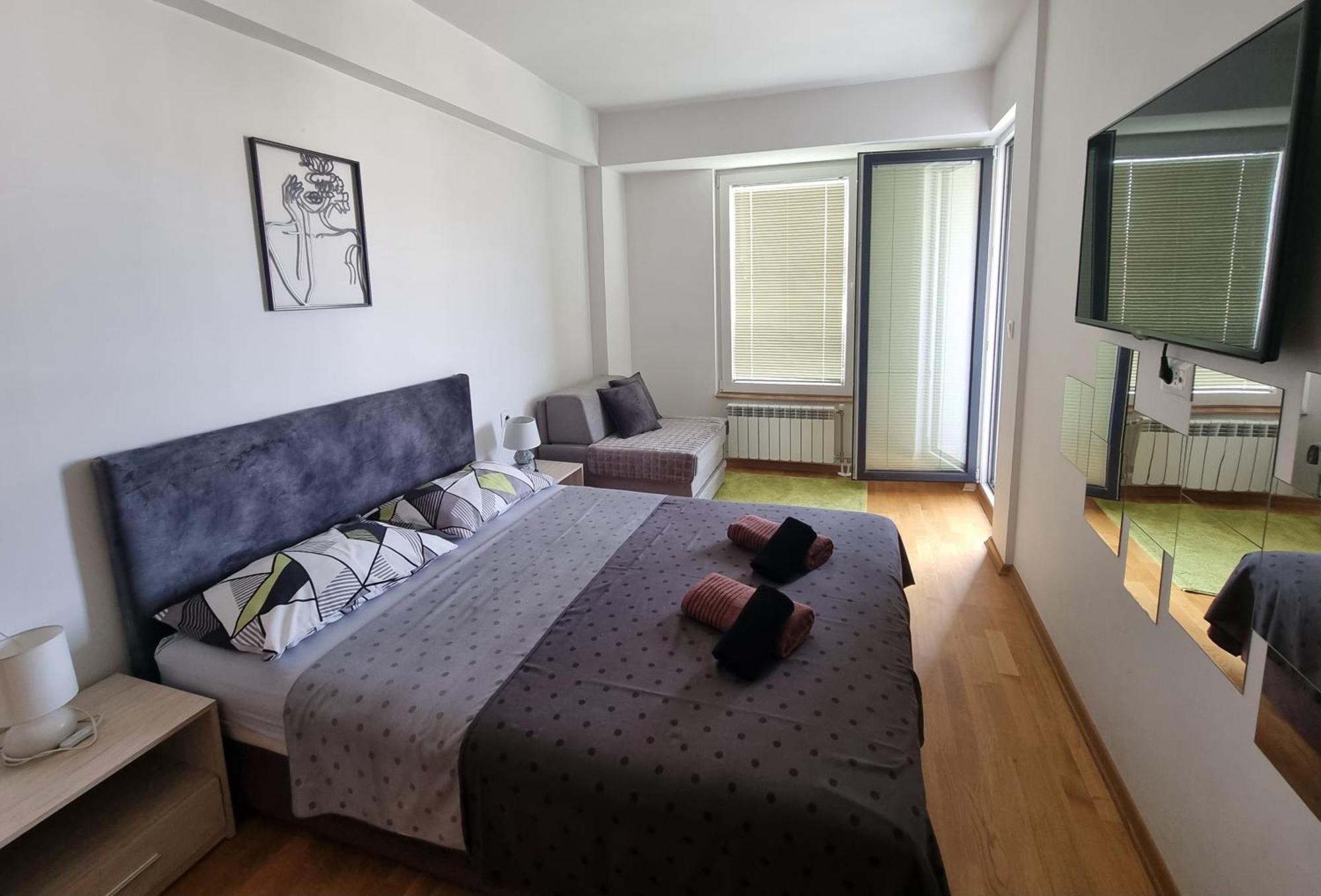 Modern & Trendy Apartment Skopje Zewnętrze zdjęcie